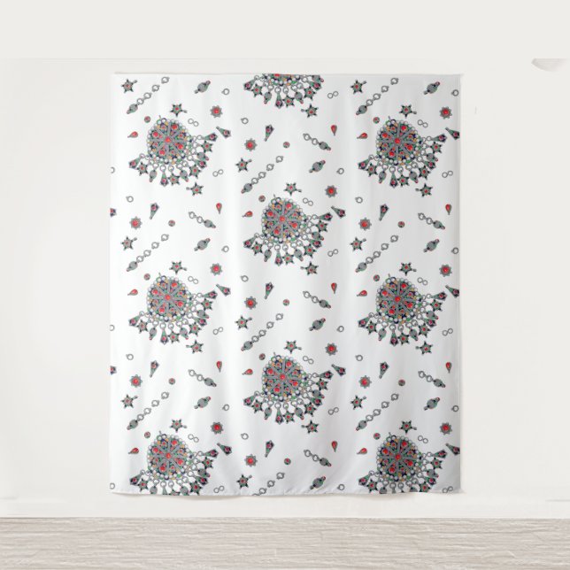 Kabyljuwelen Wandteppich (Vorderseite)