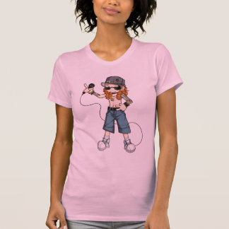 KaC Gummi-Gummi-Mädchen-Behälter T-Shirt