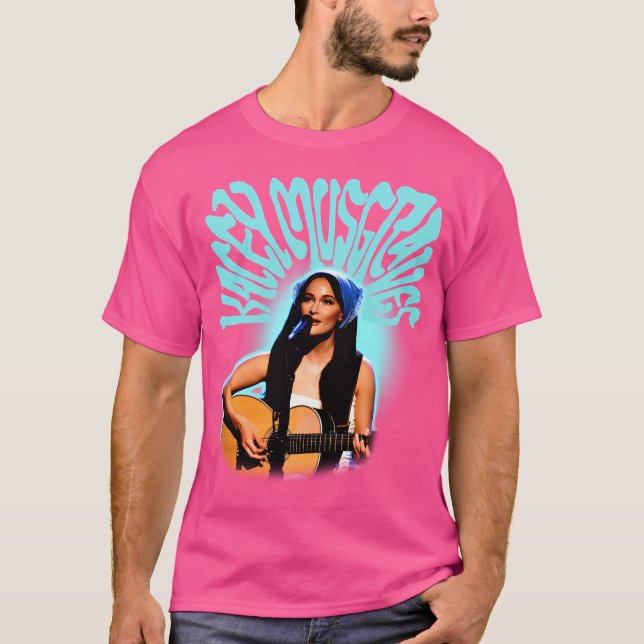 Kacey Musgraves - Blauer Glanz T-Shirt (Vorderseite)