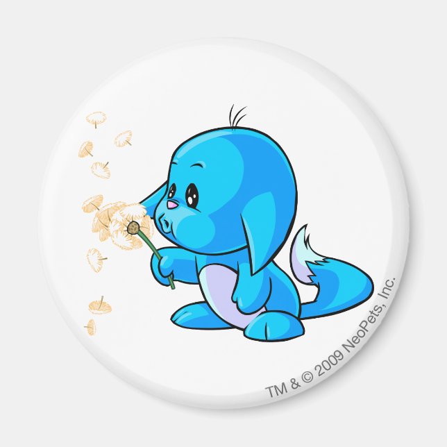 Kacheek Blue Magnet (Vorne)