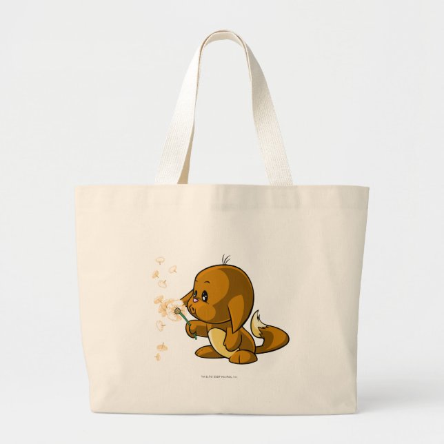 Kacheek Brown Jumbo Stoffbeutel (Vorne)