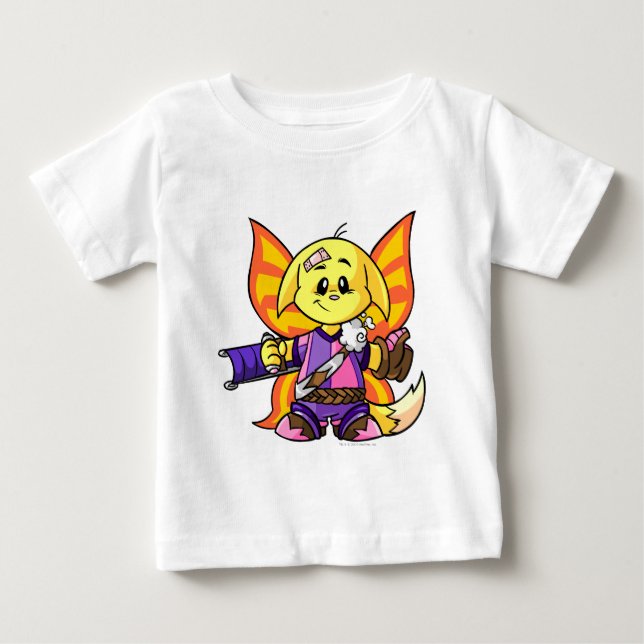 Kacheek Faerieland Player Baby T-shirt (Vorderseite)