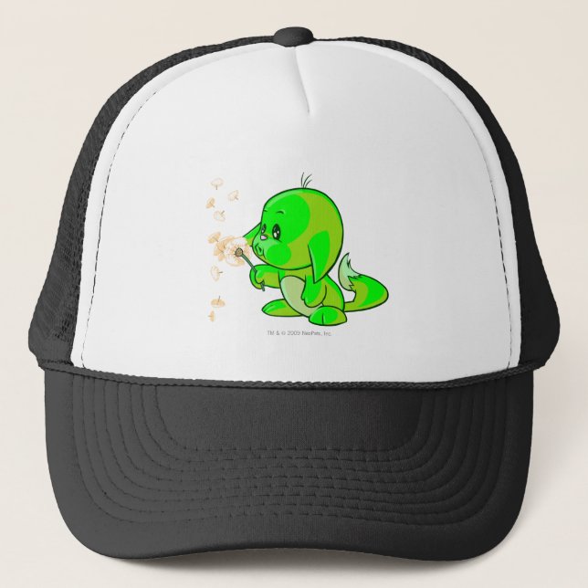 Kacheek Glühen Truckerkappe (Vorderseite)
