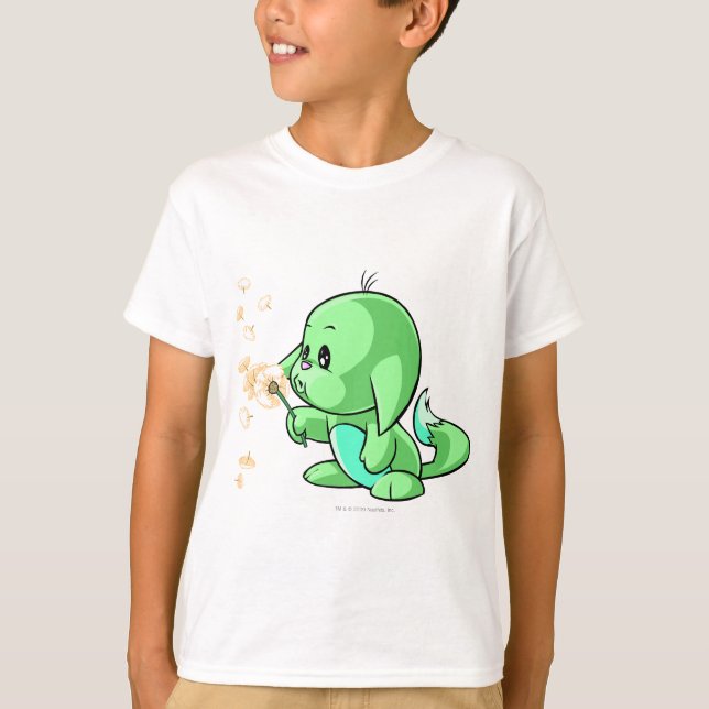 Kacheek Green T-Shirt (Vorderseite)