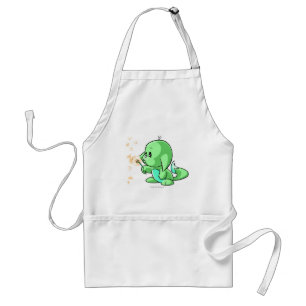 Kacheek Grün Schürze