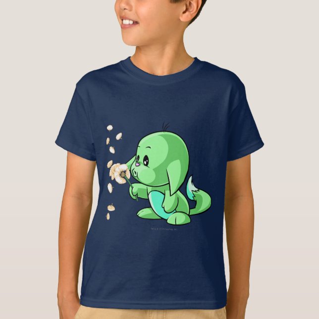 Kacheek Grün T-Shirt (Vorderseite)