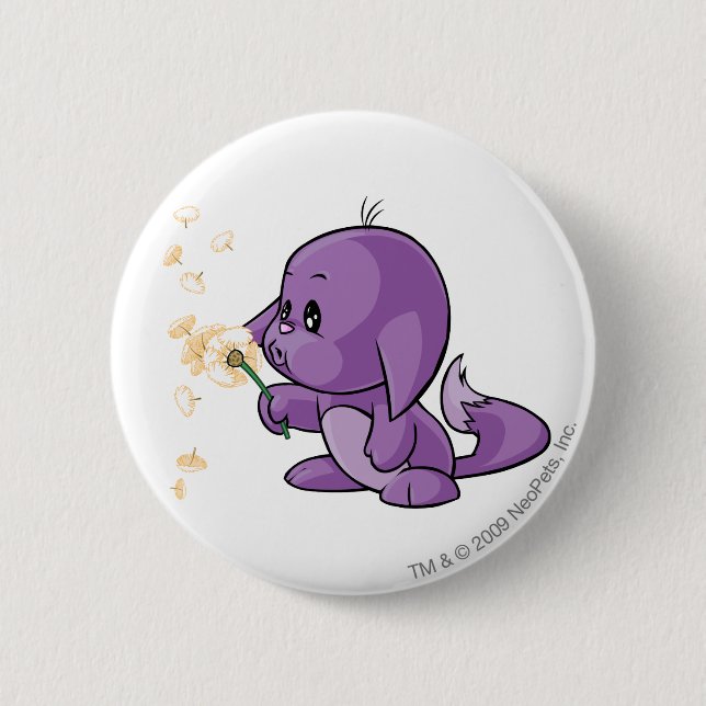 Kacheek lila button (Vorderseite)