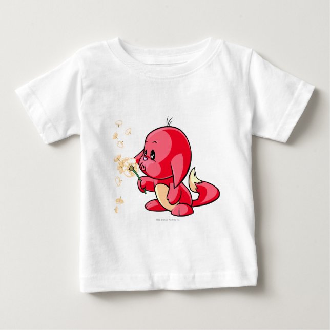 Kacheek Red Baby T-shirt (Vorderseite)
