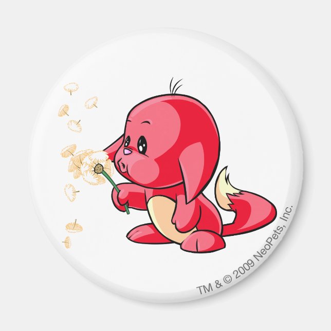 Kacheek Red Magnet (Vorne)