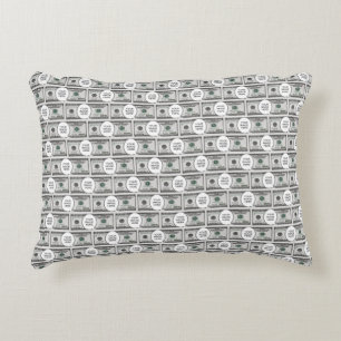 Kachel Design mit Ihrem Bild auf 100-Dollar-Bilder Dekokissen