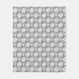 Kachel Design mit Ihrem Bild auf 100-Dollar-Bilder Fleecedecke