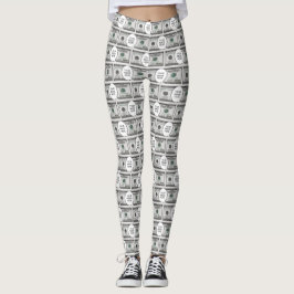 Kachel Design mit Ihrem Bild auf 100-Dollar-Bilder Leggings
