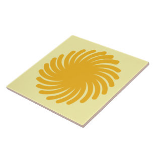 Kachel - Sonnenstrahlen