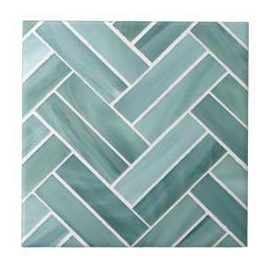 Kacheln aus glänzendem Boden, zeitgenössische Blum