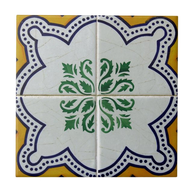 Kacheln, Portuguese Tiles, Fliese (Vorderseite)