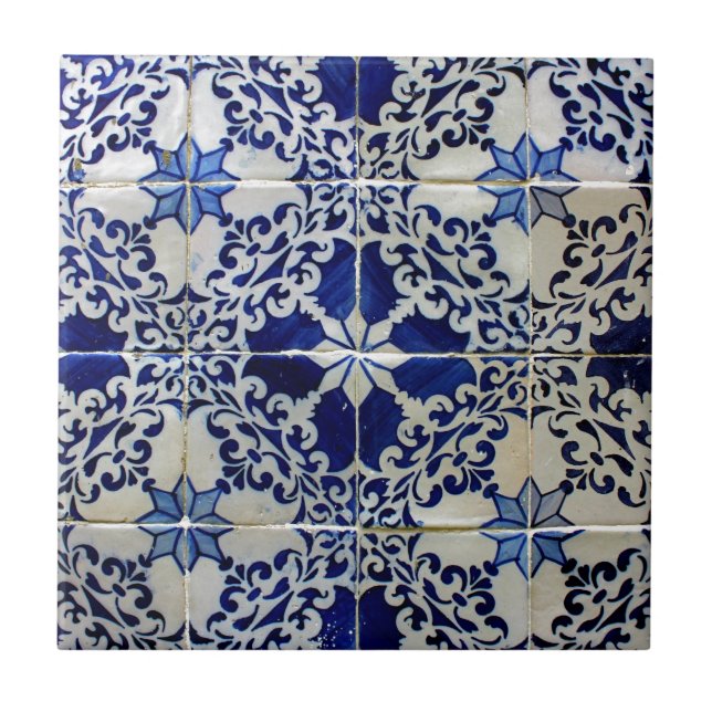 Kacheln, Portuguese Tiles, Fliese (Vorderseite)