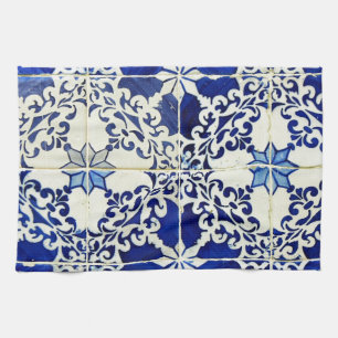 Kacheln, Portuguese Tiles, Handtuch