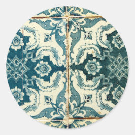 Kacheln Runder Aufkleber