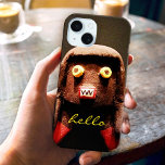Kachina Niedlich Funny Sweet Face Foto Case-Mate iPhone Hülle<br><div class="desc">"Hallo." Wer kann einem solchen Gesicht widerstehen? Behalt fröhliche Gedanken deiner Freunde, die dir nah sind, wenn du diesen niedlichen, kleinen, farbenfrohen Handy-Fall verwendest. Ein tolles Geschenk für jemanden, der etwas Besonderes ist! Sie können einfach diese Handybox personalisieren und ich biete auch eine Anpassung an jedes Produkt an. Bitte schicken...</div>