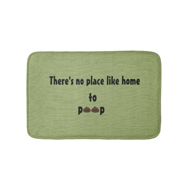Kack Bath Mat Funny Kack Bath Decor Kack Geschenk Badematte (Vorderseite)