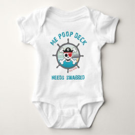 Kack Deck Needs Swabbed Baby Bodysuit Baby Strampler