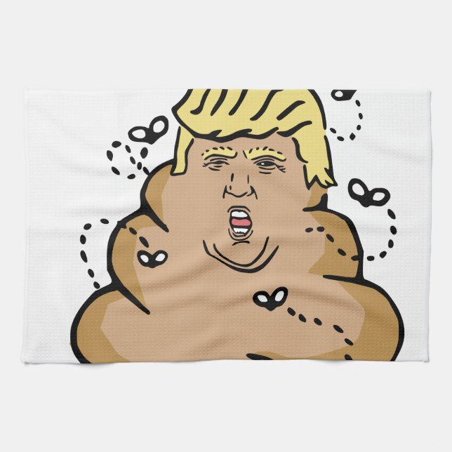 kack Donald Trump Handtuch (Horizontal)