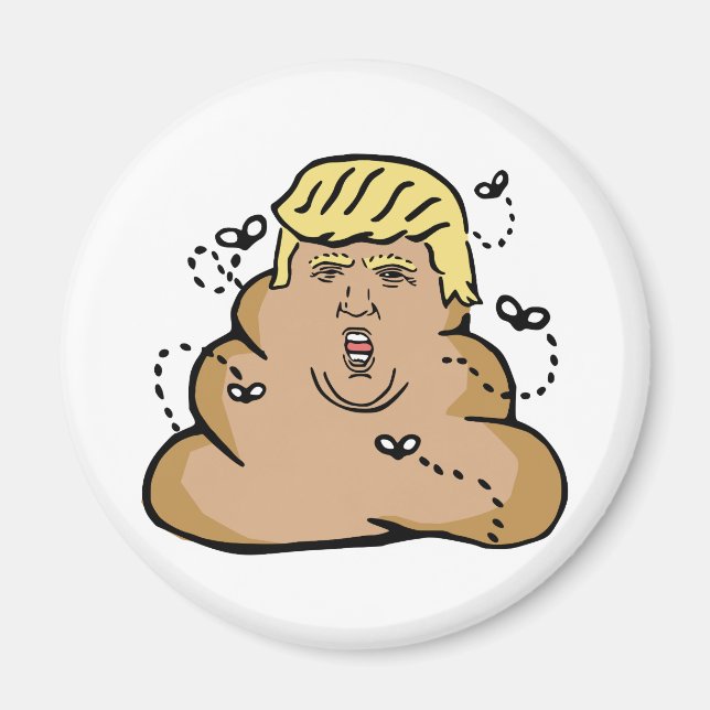 kack Donald Trump Magnet (Vorne)