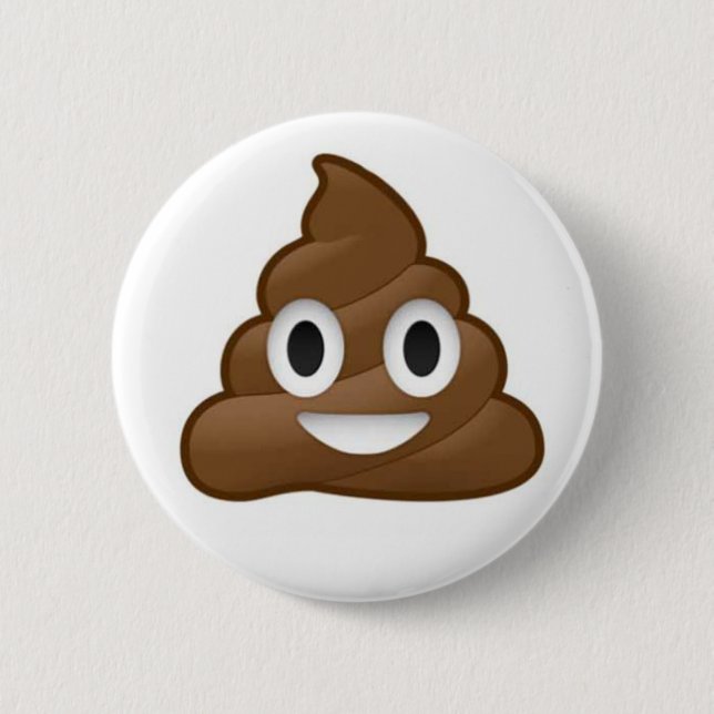 Kack Emoji Button (Vorderseite)