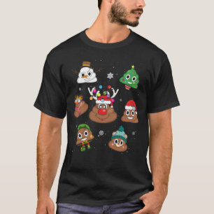 Kack Emoji Christmas Pajama T-Shirt