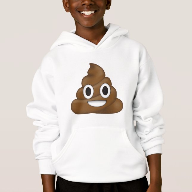 Kack Emoji Hoodie (Vorderseite)