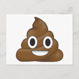 Kack Emoji Postkarte