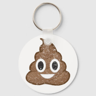 Kack Emoji Vintag Schlüsselanhänger
