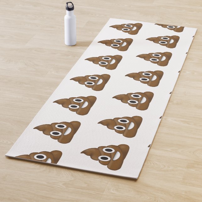 Kack Emoji Yogamatte (Beispiel)