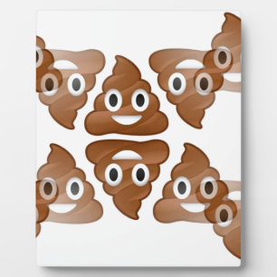 kack Emojis Fotoplatte