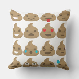 kack Emojis Kissen