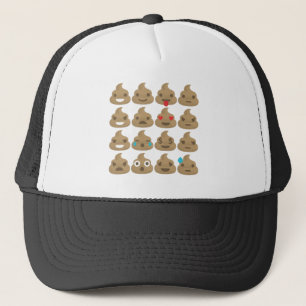 kack Emojis Truckerkappe