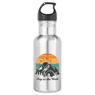 Kack im Wald Edelstahlflasche
