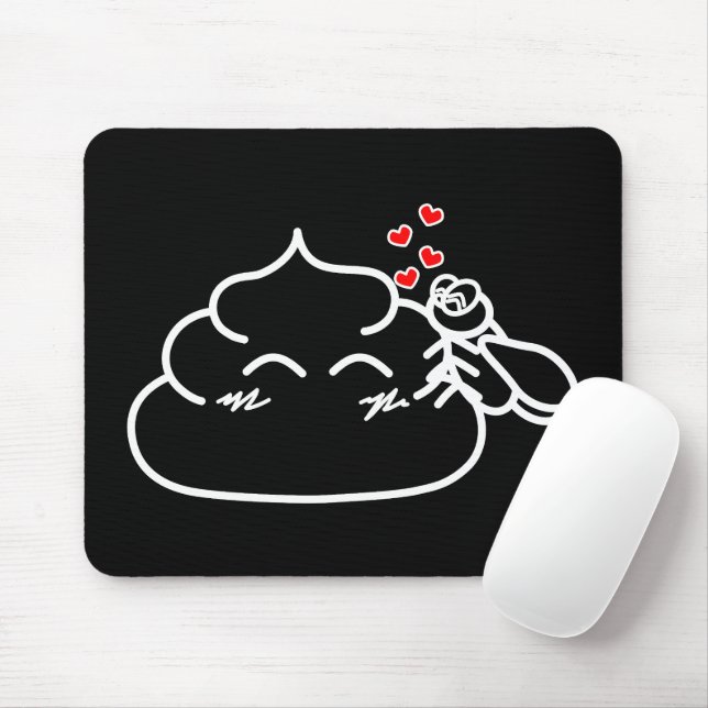 Kack in Liebe - Brootsch the PooPoo Mousepad (Mit Mouse)