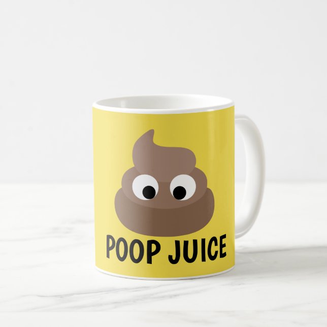 KACK JUICE Funny Coffee Mugs Kaffeetasse (VorderseiteRechts)