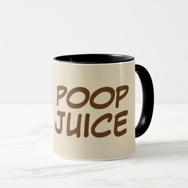 KACK JUICE Funny Coffee Mugs Tasse (VorderseiteRechts)