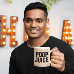 KACK JUICE FUNNY VATER COFFEE MUGS TASSE