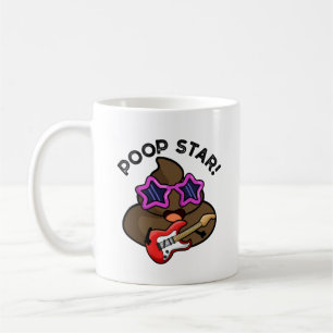 Kack Star Funny Pop Star Pun Kaffeetasse