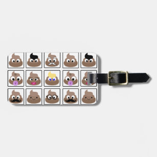 Kack viele Gesichter Gepäckanhänger