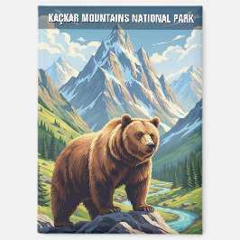 Kaçkar Mountains Nationalpark Türkei Magnet