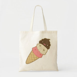 Kacken Sie auf Eiscreme Tragetasche