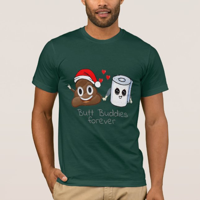 kacken Sie den lustigen emoji T-Shirt (Vorderseite)