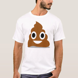 Kacken Sie Emoji Emoticon-lustiges Shirt