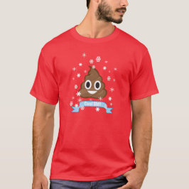 Kacken Sie Emoji lustigen WeihnachtsT - Shirt