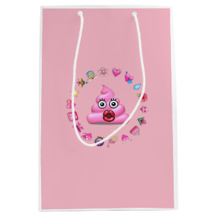 kacken Sie emoji Mittlere Geschenktüte