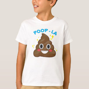 Kacken Sie - La glücklichen Poo Emoji T - Shirt